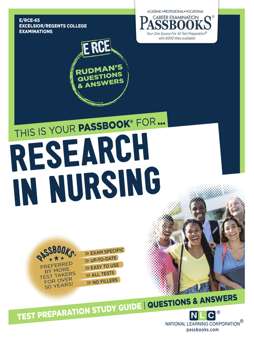 Title details for RESEARCH IN NURSING by National Learning Corporation - Available